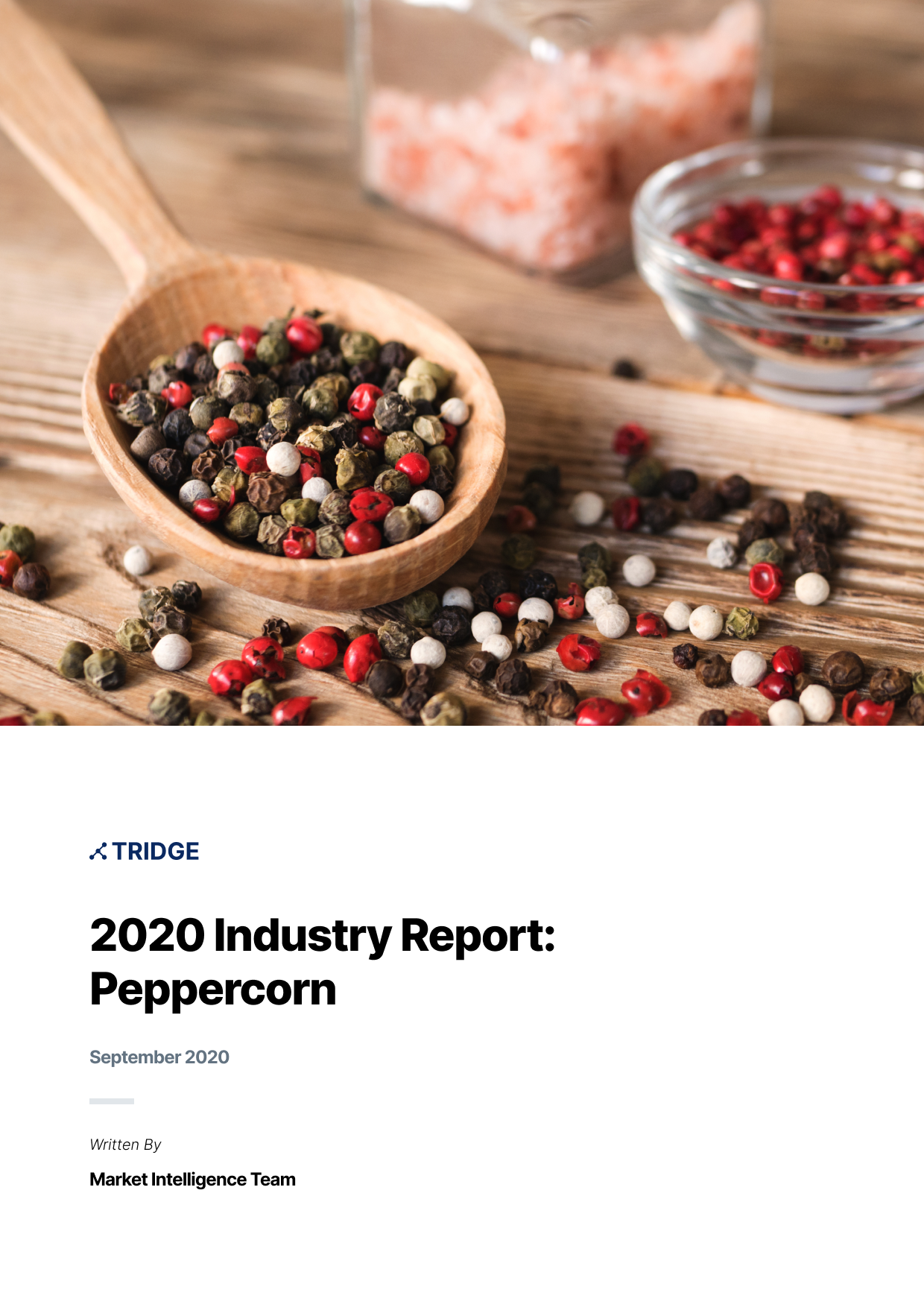 Peppercorn Market Report
