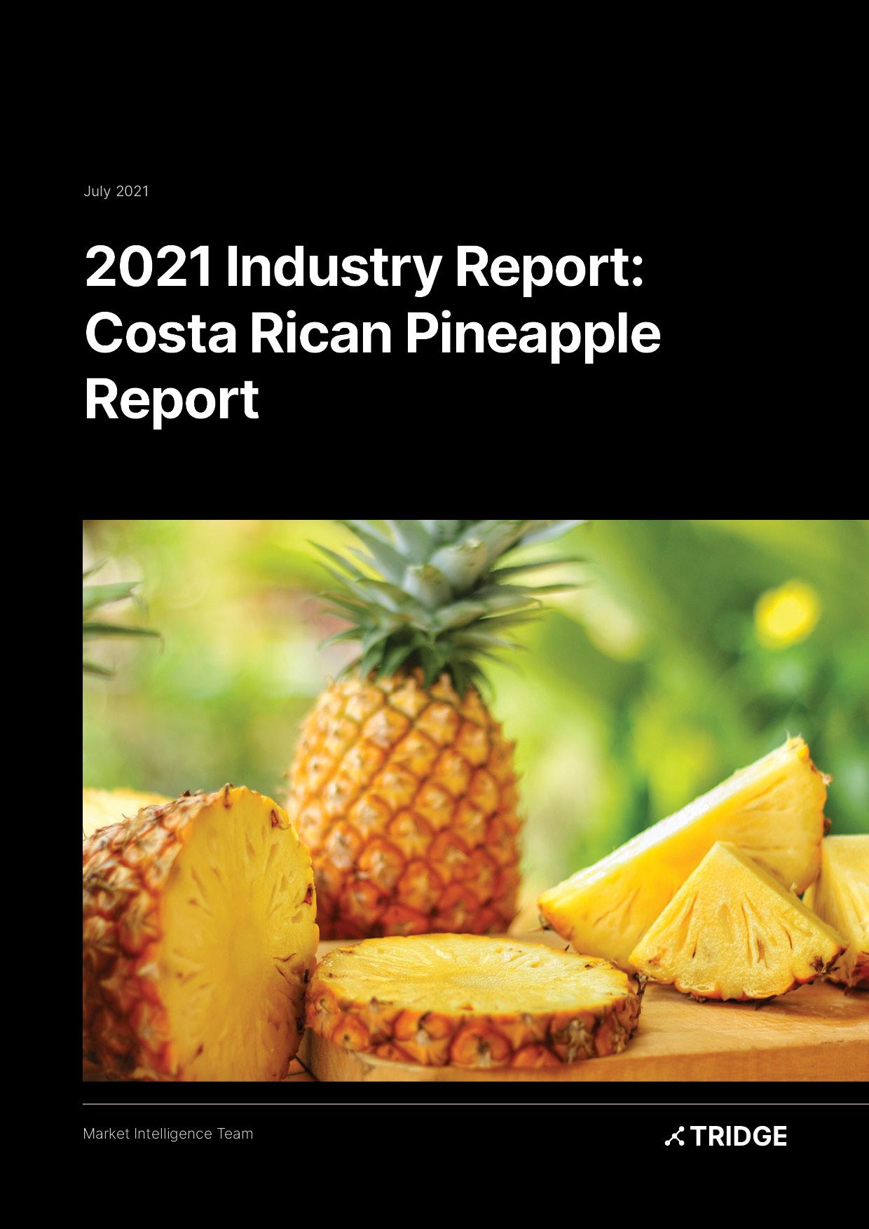 2021 Costa Rican Pineapple Report