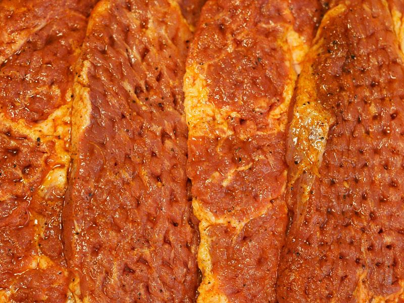 Marinated pork