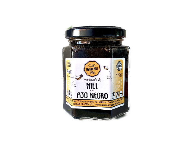 Honey with black garlic