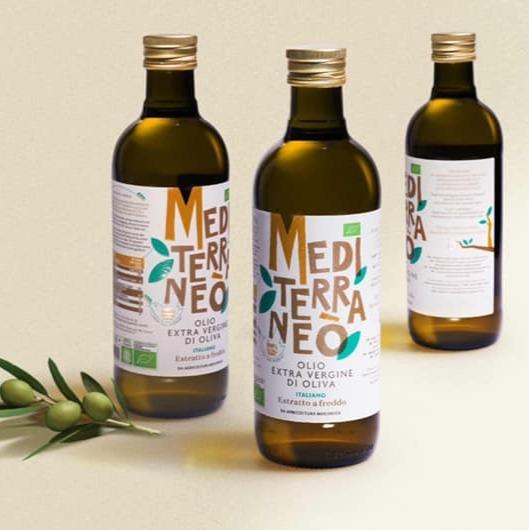 Mediterraneo® Organic Extra Virgin Olive Oil, 100% Product of Italy