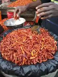 Dried Chilli peppers