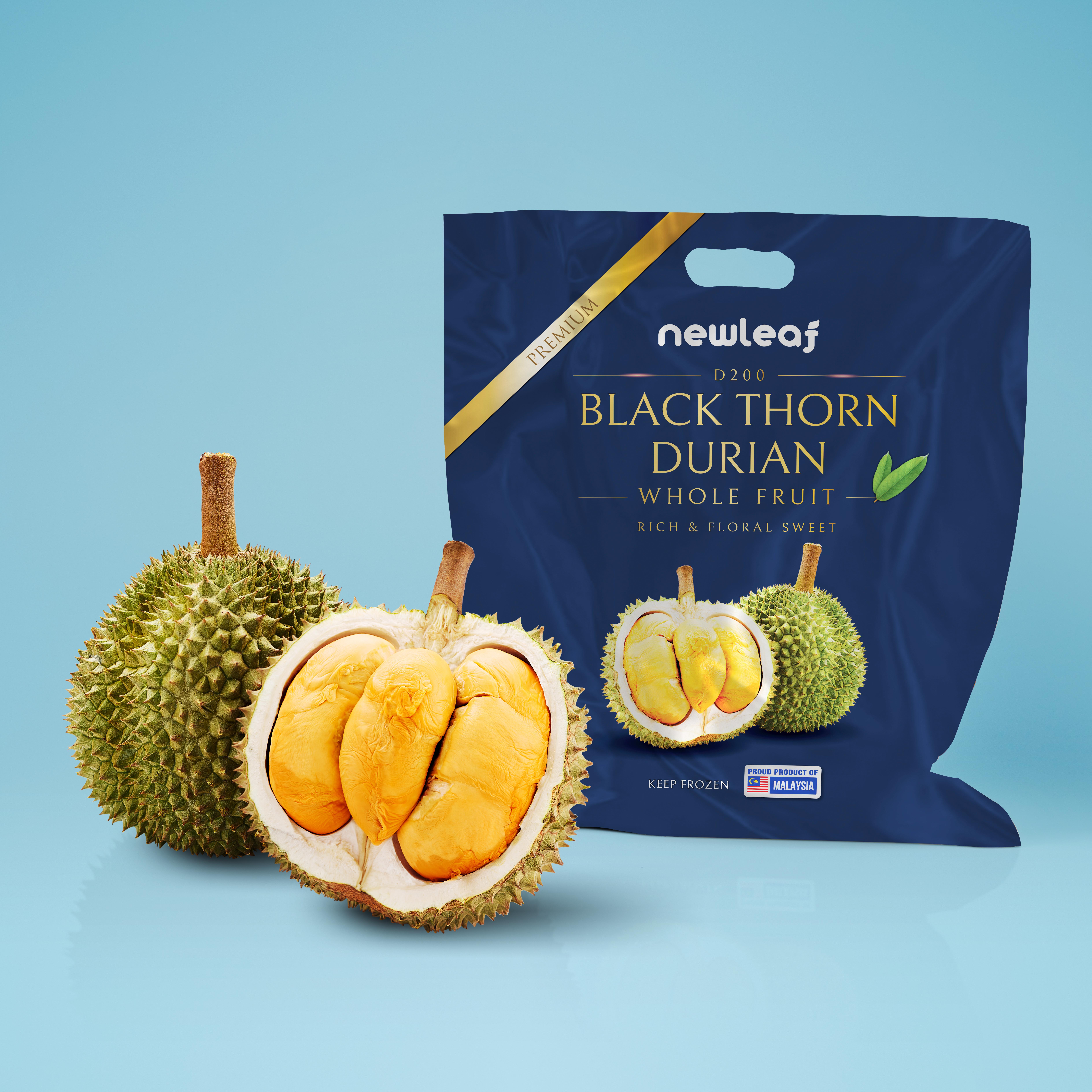 Nitrogen Frozen D200 Black Thorn Durian Wholefruit