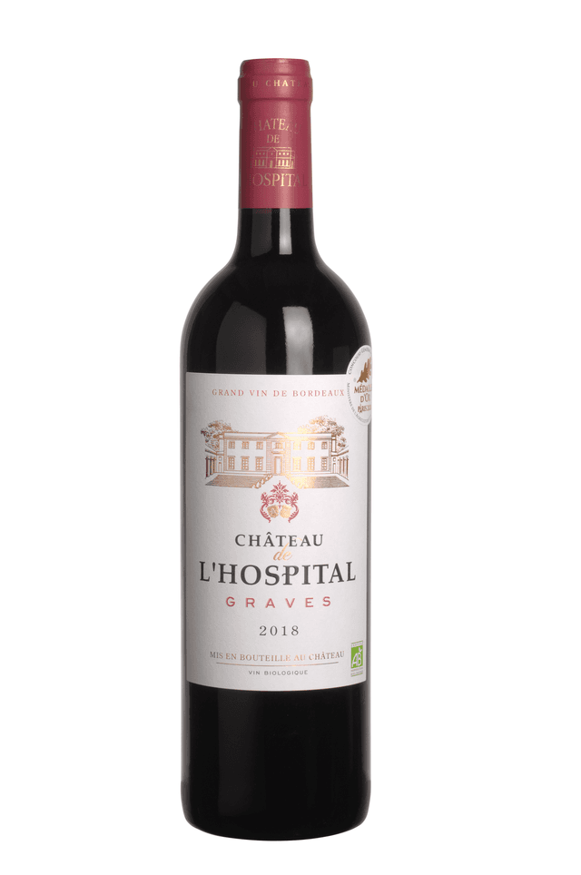 Château de L'Hospital Graves Rouge organic 2018