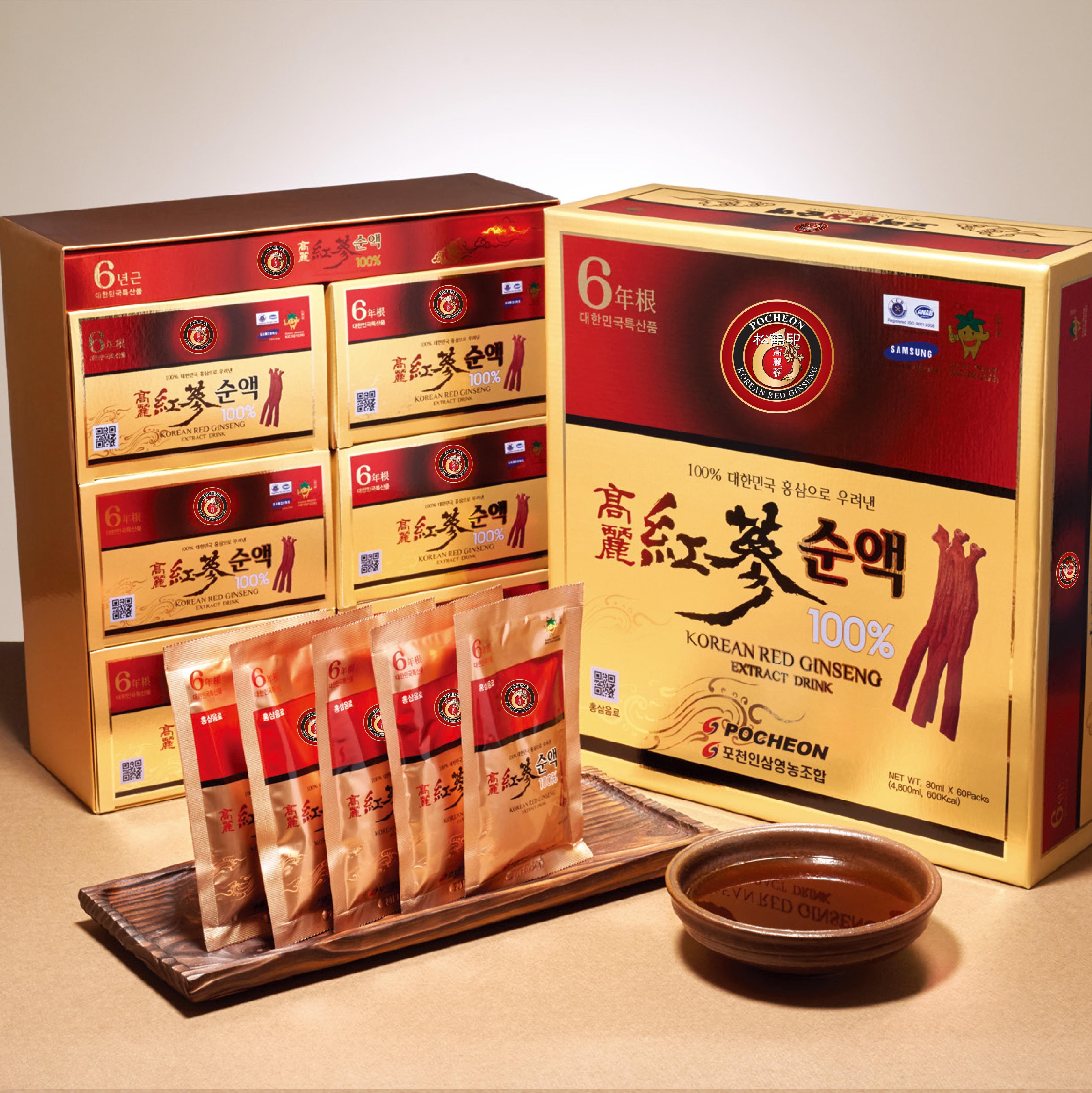 Korean Red Ginseng Extract Drink