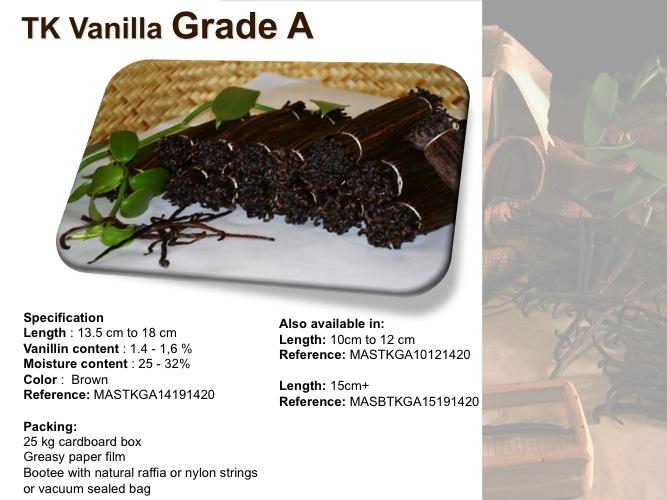 Madagascar Black TK vanilla pods