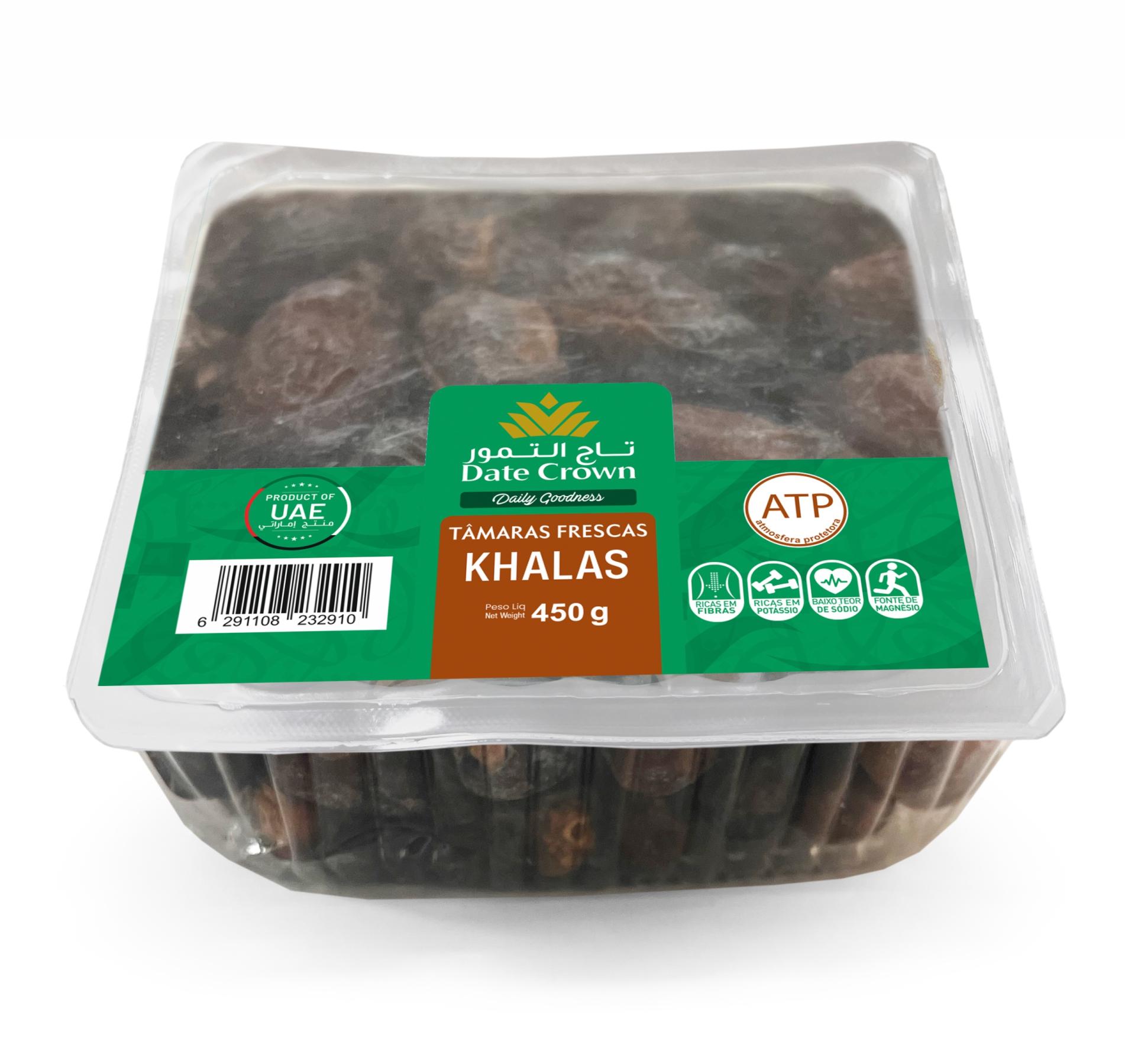 Khalas Dates 450g Rigid Pack