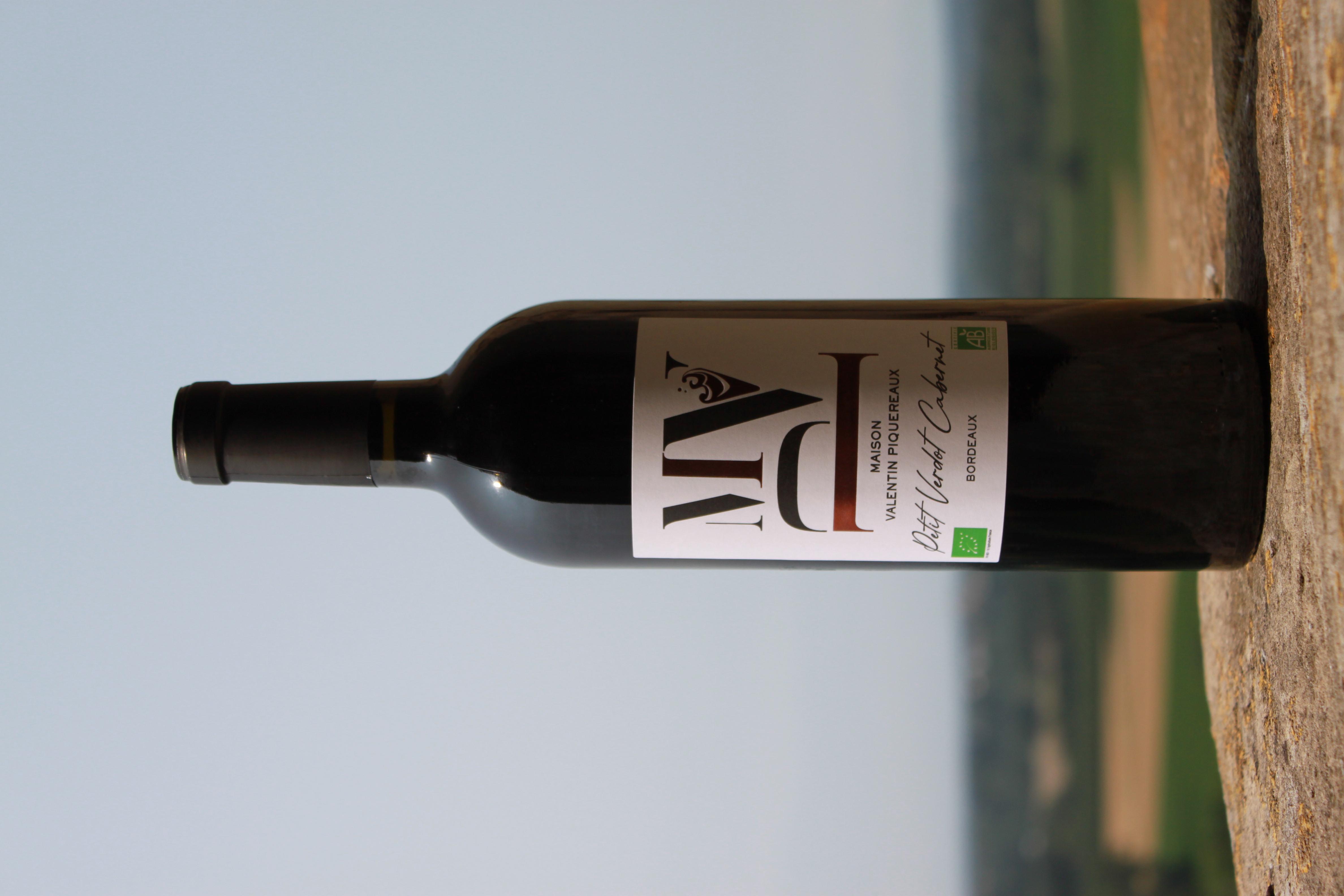 RED WINE - PETIT VERDOT CABERNET AOC BORDEAUX 2022 BIO