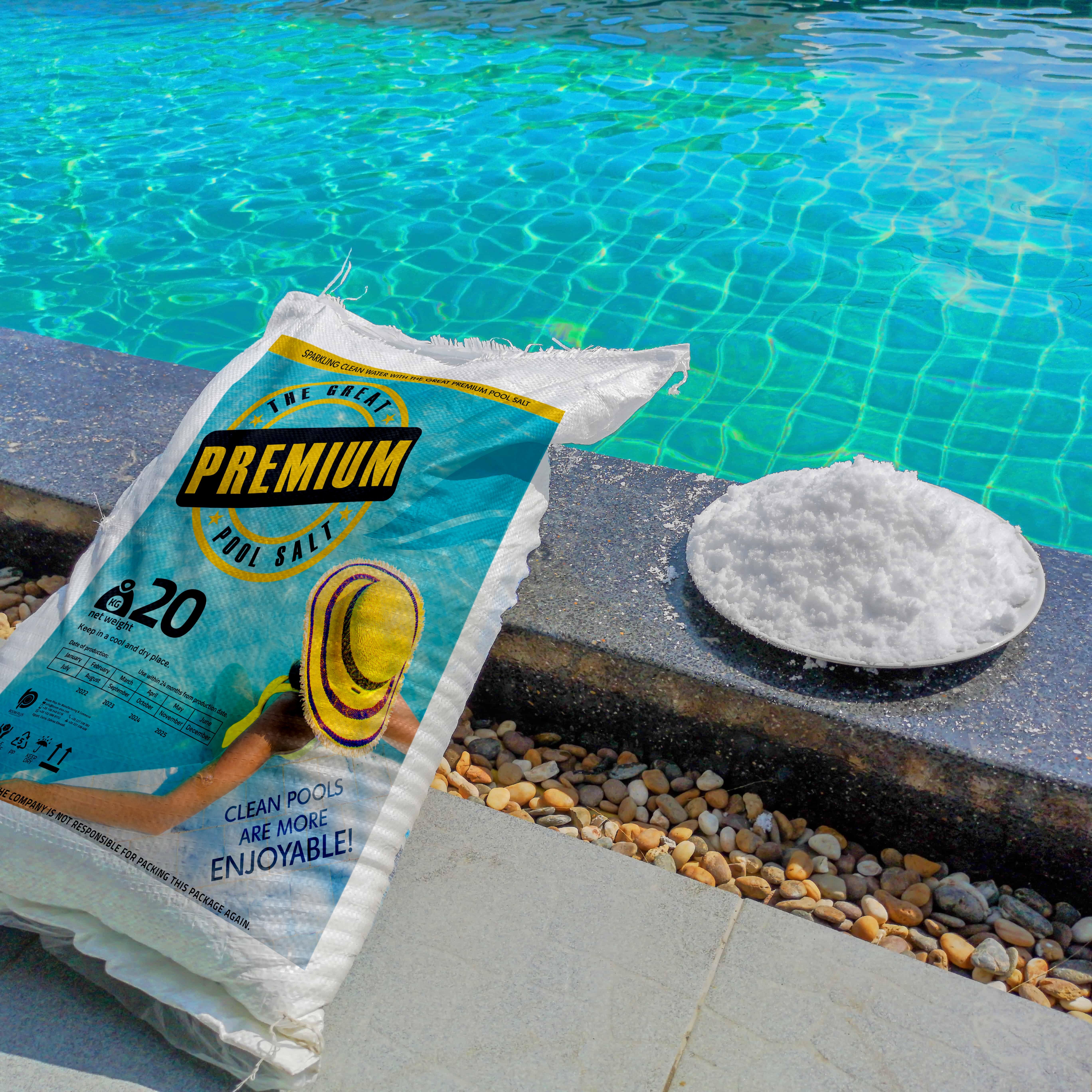 Swimming Pool Salt High-quality Egyptian Supplier private label option available ISO 9001 Certified