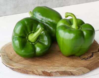 fresh organic bell peppers