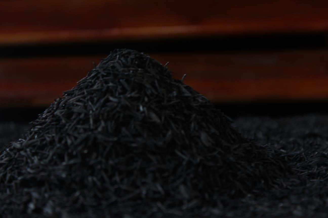 Rice husk charcoal