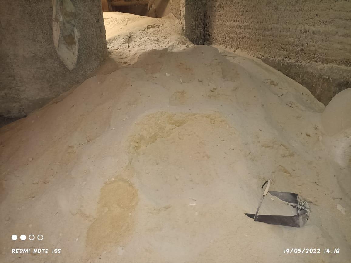 Rice bran for animal feed