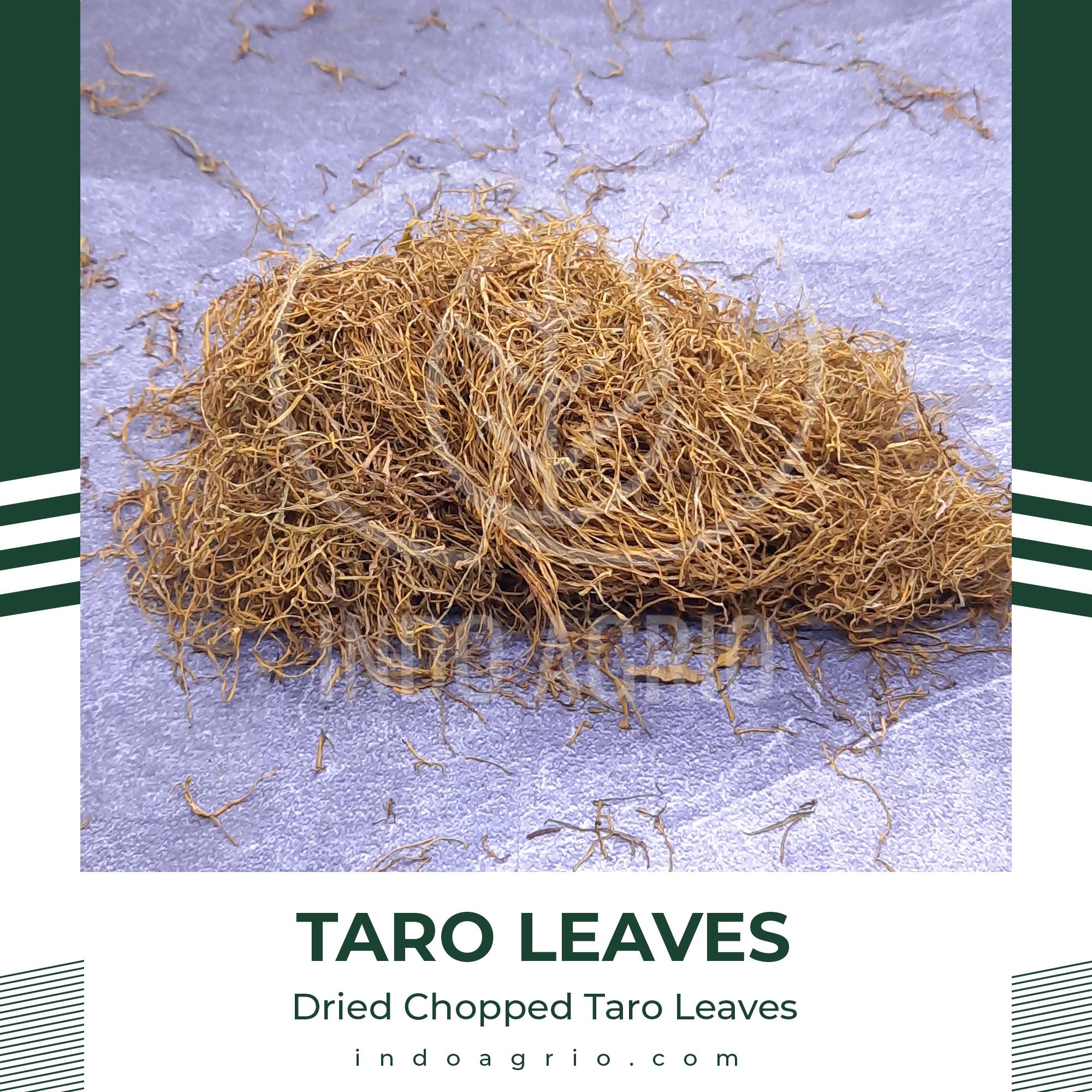 Dried Taro Leaves