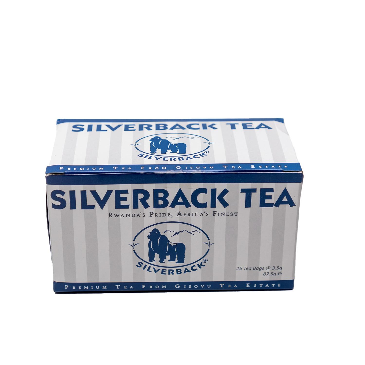 SilverBack Strong Black Tea box