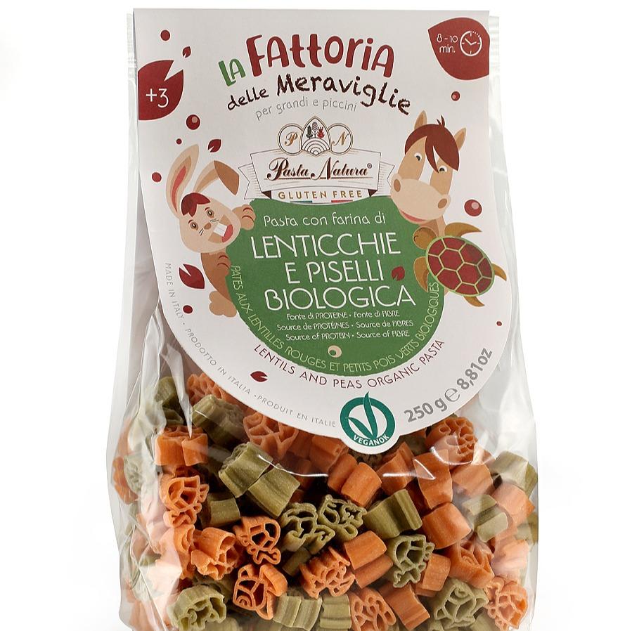 Lentils and Peas Organic Pasta
