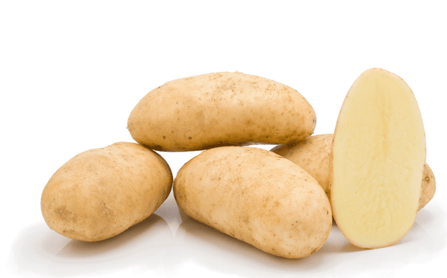 fresh potatoes